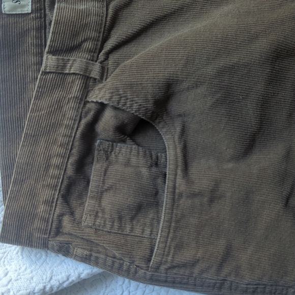 St. John's Bay Light Brown Corduroy Pants 38X32 - Picture 5 of 7